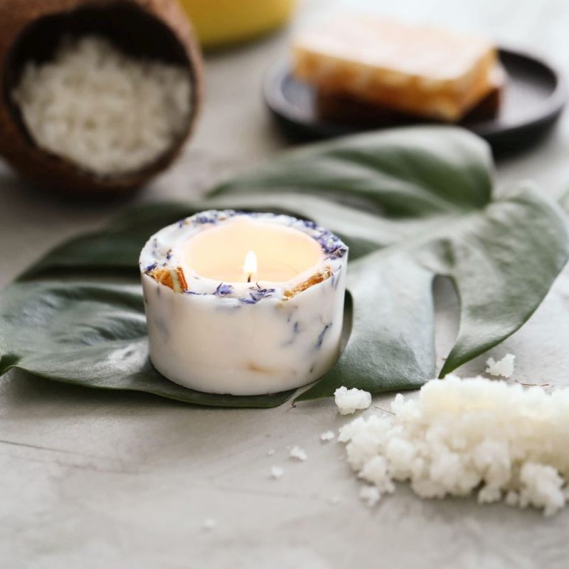 Health and spa. Sea salt on the table